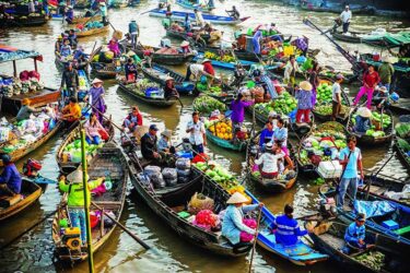 Tour Làng Hoa Sa Đéc - Chùa Lá Sen - Chợ Nổi Cái Bè - Tham Quan Miền Tây