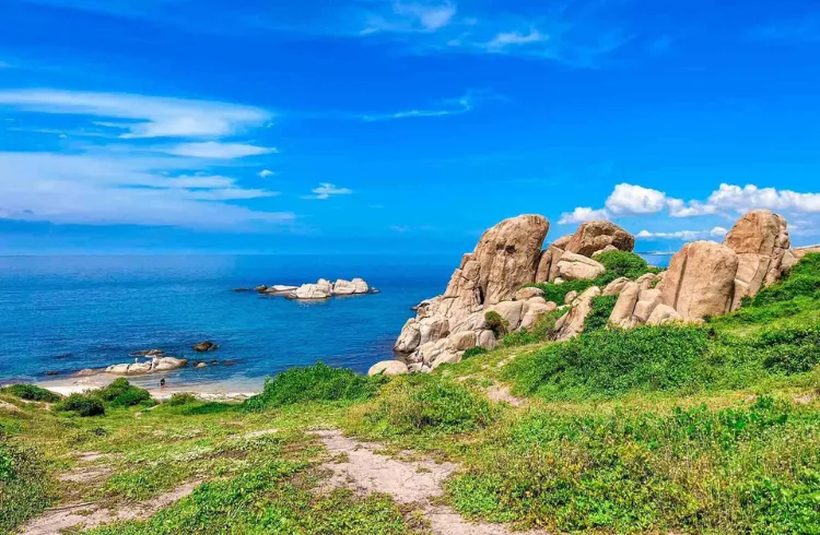 Tour Cù Lao Câu 2 Ngày 1 Đêm | Khám Phá Đảo San Hô - Tham Quan Cổ Thạch Tự Mũi Né