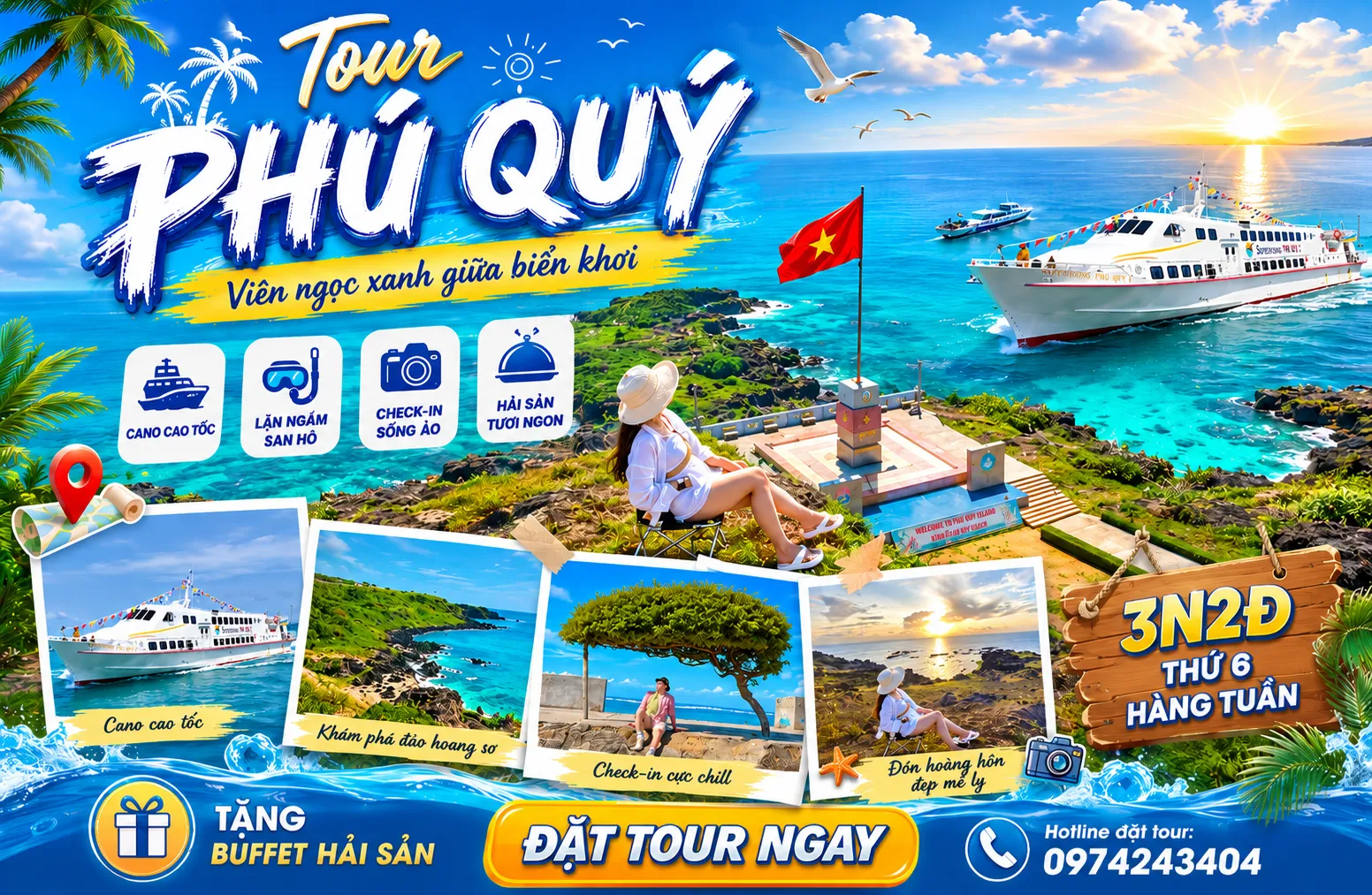 Tour Đi Du Lịch Đảo Phú Quý 3N2Đ