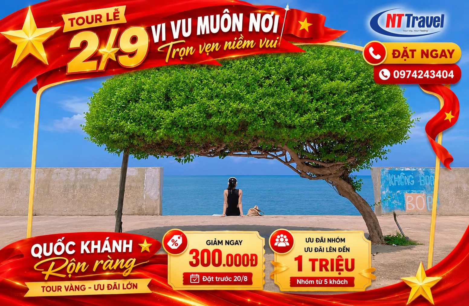 Tour Phú Quý 3 Ngày 2 Đêm Lễ 2/9