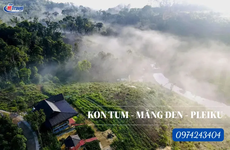 Tour Pleiku Măng Đen 3 Ngày 2 Đêm | Check-in Ngã Ba Đông Dương - Hoa Dã Quỳ Núi Lửa Chư Đăng Ya