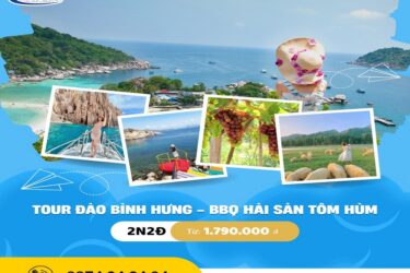 Tour Đảo Bình Hưng 2 Ngày 2 Đêm
