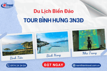 Tour Du Lịch Đảo Bình Hưng – Bình Tiên – Vinpearl 3 Ngày 3 Đêm Thưởng Thức Tiệc Tôm Hùm