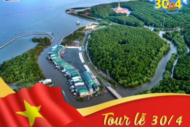 Tour Lễ 30/04 và 01/05, Tour Cà Mau - Check In Điểm Cực Nam Của Tổ Quốc - Cần Thơ - Chợ Nổi Cái Răng - 3N2Đ