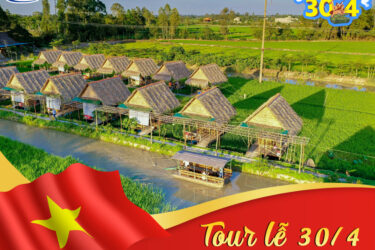 Tour Lễ 30/4 và 01/05, Tour Đồng Tháp - Trải Nghiệm Không Khí Chợ Quê - KDL Sinh Thái Mỹ Phước Thành - 2N1Đ