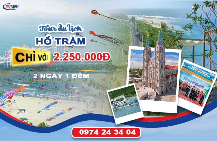 Tour Hồ Tràm 2 Ngày 1 Đêm Team Building Bãi Biển & Gala Dinner – Nghỉ Dưỡng Resort 4 Sao – Suối Khoáng Nóng Bình Châu