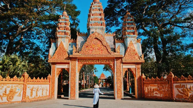 Chùa Xiêm Cán Ngôi Chùa Đẹp Nhất Của Người Khmer Trên Đất Bạc Liêu-