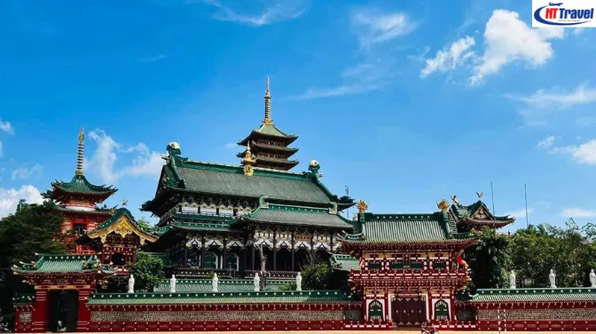 Tham Quan Chùa Minh Thành Với Lối Kiến Trúc Nhật Bản Giữa Phố Núi Gia Lai