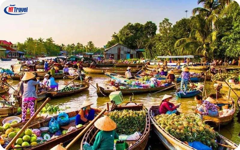 Chợ Nổi Long Xuyên