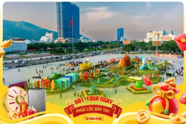 Tour Tết 2026 – Tour Quy Nhơn Phú Yên 4 Ngày 4 Đêm Xe Limousine - Khám Phá Xứ Sở Hoa Vàng Trên Cỏ Xanh - Nghỉ Dưỡng Tại Maldives Việt Nam