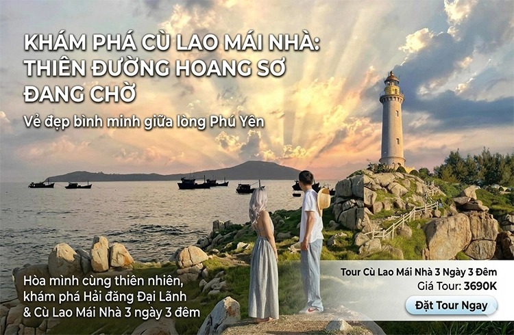 Tour Cù Lao Mái Nhà 3 Ngày 3 Đêm