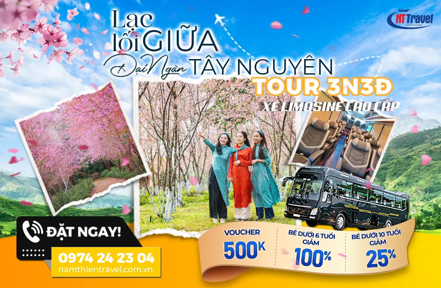 Tour Tây Nguyên 3 Ngày 3 Đêm