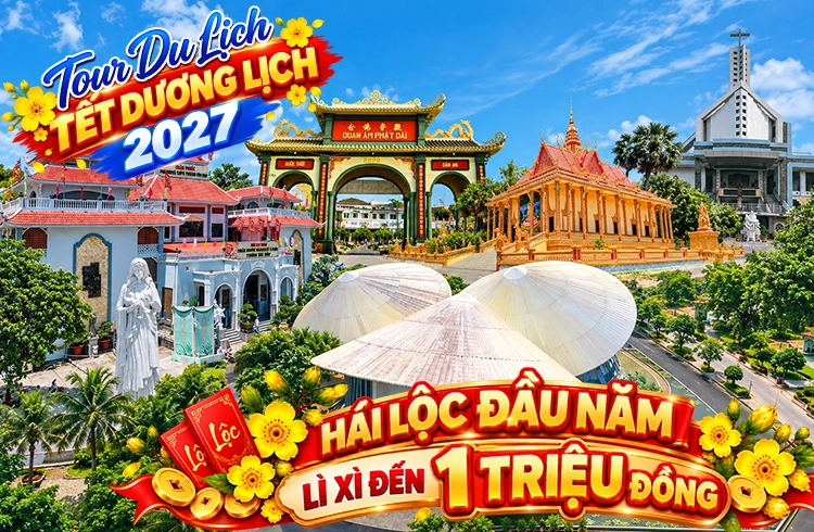Tour Hành Hương Cha Diệp – Mẹ Nam Hải Xe Giường Nằm
