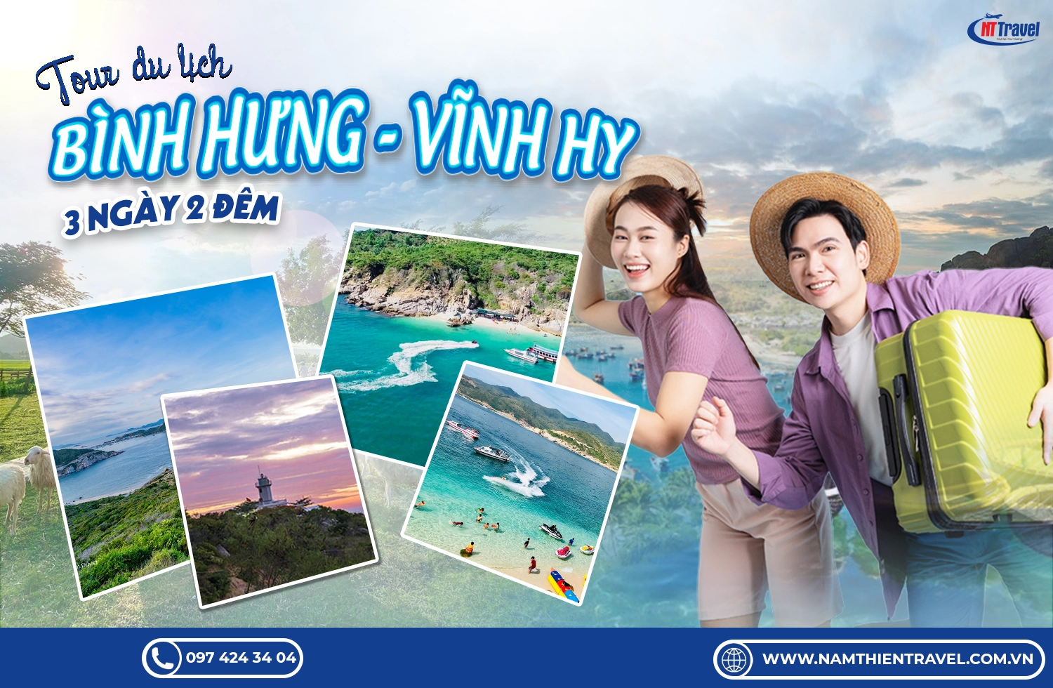 Tour Đảo Bình Hưng Vĩnh Hy 3 Ngày 2 Đêm