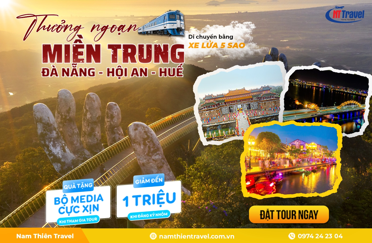 Tour Du Lịch Đà Nẵng Hội An Huế 5 Ngày 4 Đêm