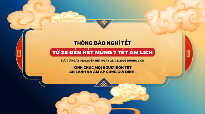 NAM THIÊN TRAVEL THÔNG BÁO LỊCH NGHỈ TẾT NGUYÊN ĐÁN BÍNH NGỌ 2026