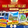 Tour Nha Trang Đà Lạt 5 Ngày 4 Đêm Lễ 30/4