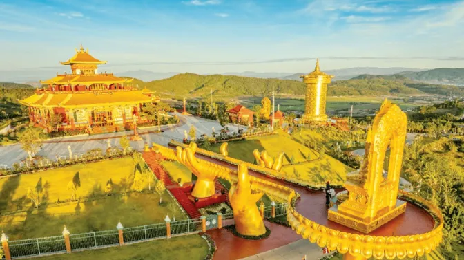 Samten Hills Đà Lạt – Đại Bảo Tháp Kỷ Lục Guinness