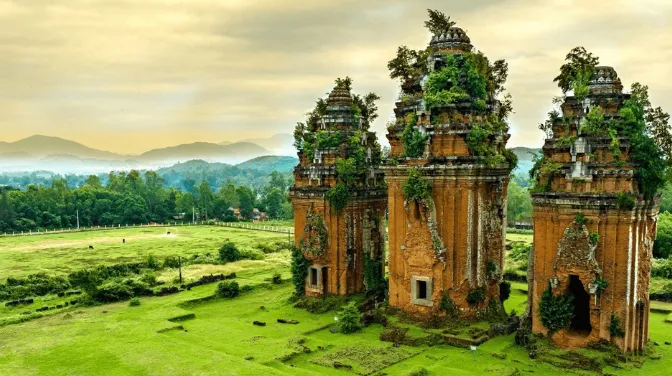Tháp Dương Long Tháp Gạch Chăm Cao Nhất Đông Nam Á Trên Đất Võ