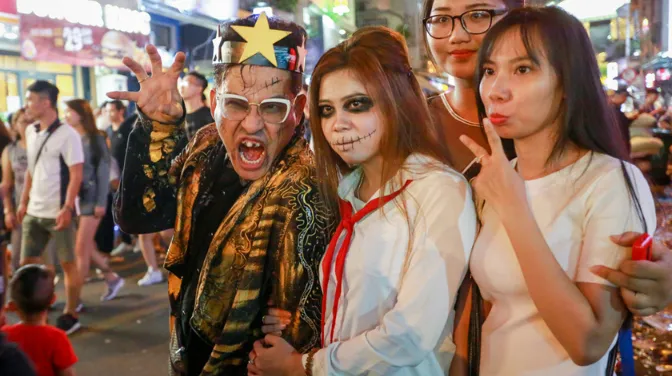 Halloween Phố Tây Bùi Viện