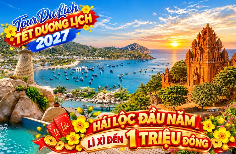 Tour Bình Hưng Vĩnh Hy 3 Ngày 2 Đêm Tết Dương Lịch 2027