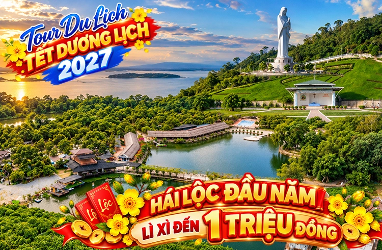 Tour Đức Mẹ Tà Pao Núi Cúi Tết Dương Lịch 1N1Đ Từ 890K